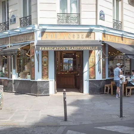 My Veranda - Marais - Republique- Luxury Family Avec Climatisation פריז