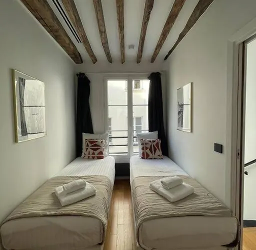 My Veranda - Marais - Republique- Luxury Family Avec Climatisation Apartament
